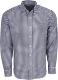 Vantage Easy-Care Gingham Check Shirt-Men's Dress Shirts-Thread Logic