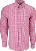 Vantage Easy-Care Gingham Check Shirt-Men's Dress Shirts-Thread Logic