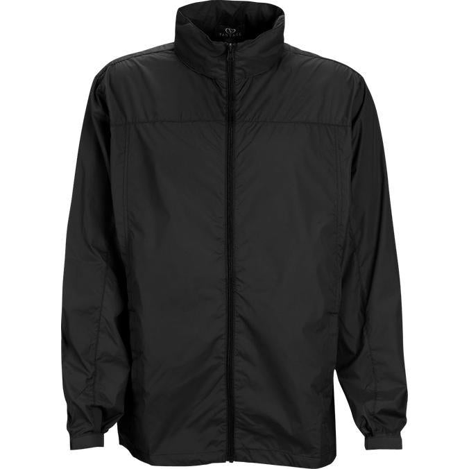 logo-left Vantage Full-Zip Lightweight Hooded Jacket-Men's Jackets-Thread Logic