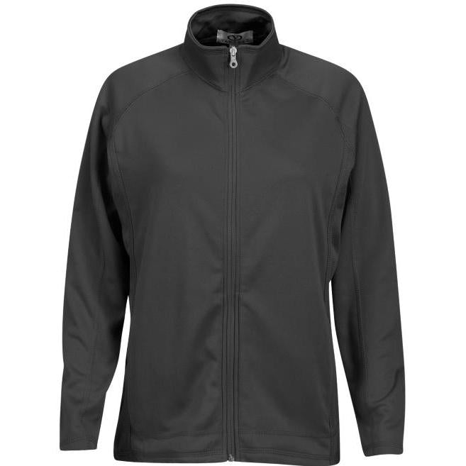no-logo Vantage Ladies Brushed Back Micro-Fleece Full-Zip Jacket-Ladies Jackets-Thread Logic