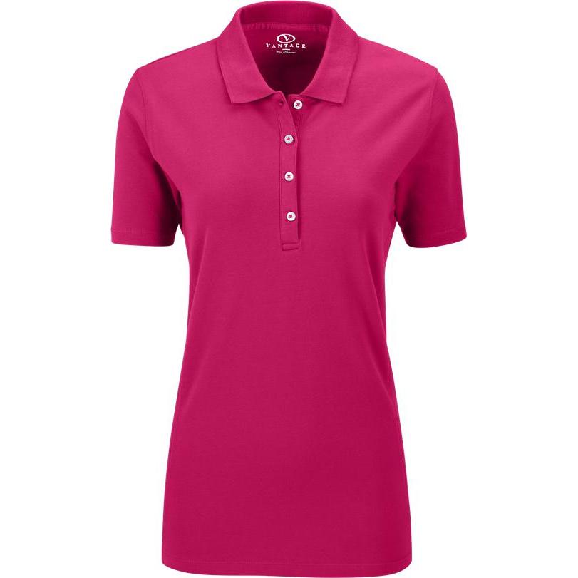 no-logo Vantage Ladies Perfect Polo-Ladies Polos-Thread Logic