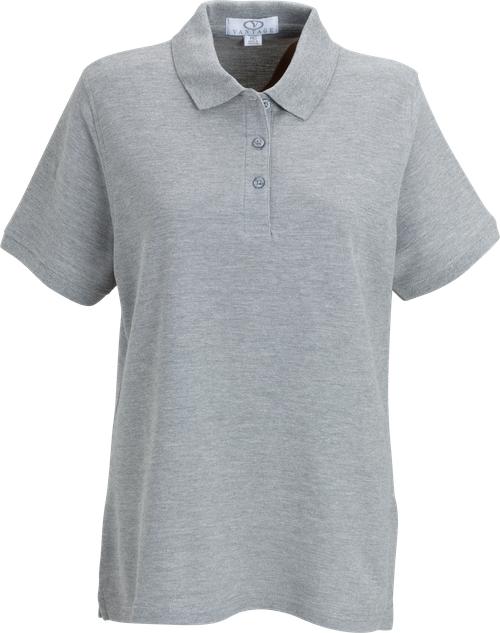 Vantage Ladies Soft-Blend Double-Tuck Pique Polo-Ladies Polos-Thread Logic