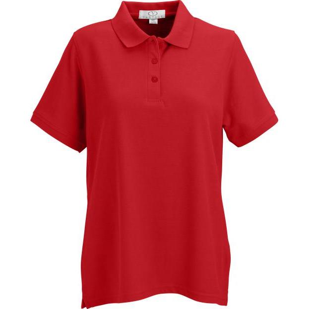 no-logo Vantage Ladies Soft-Blend Double-Tuck Pique Polo-Ladies Polos-Thread Logic
