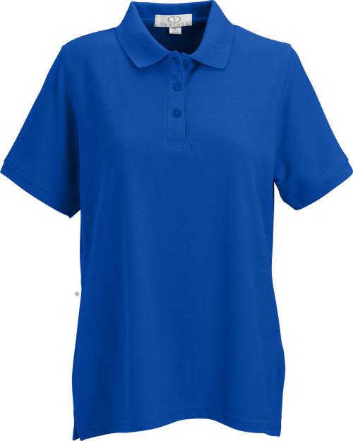 Vantage Ladies Soft-Blend Double-Tuck Pique Polo-Ladies Polos-Thread Logic
