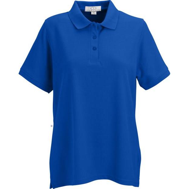 no-logo Vantage Ladies Soft-Blend Double-Tuck Pique Polo-Ladies Polos-Thread Logic