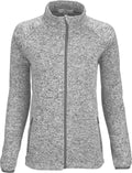 Vantage Ladies Summit Sweater-Fleece Jacket-Ladies Jackets-Thread Logic