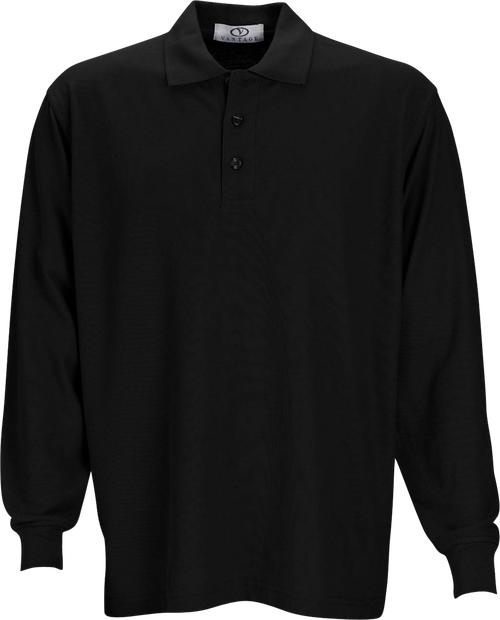 Vantage Long Sleeve Soft-Blend Double-Tuck Pique Polo-Men's Polos-Thread Logic