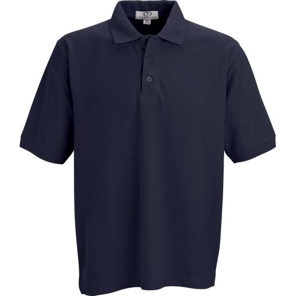 no-logo Vantage Soft-Blend Double-Tuck Pique Polo-Men's Polos-Thread Logic