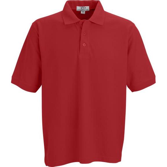 no-logo Vantage Soft-Blend Double-Tuck Pique Polo-Men's Polos-Thread Logic