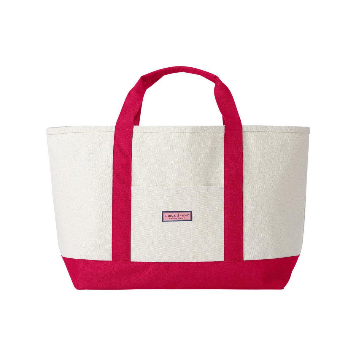 no-logo  Vineyard Vines Captain Tote-Bags and Accessories-Vineyard Vines-Lighthouse Red-Thread Logic