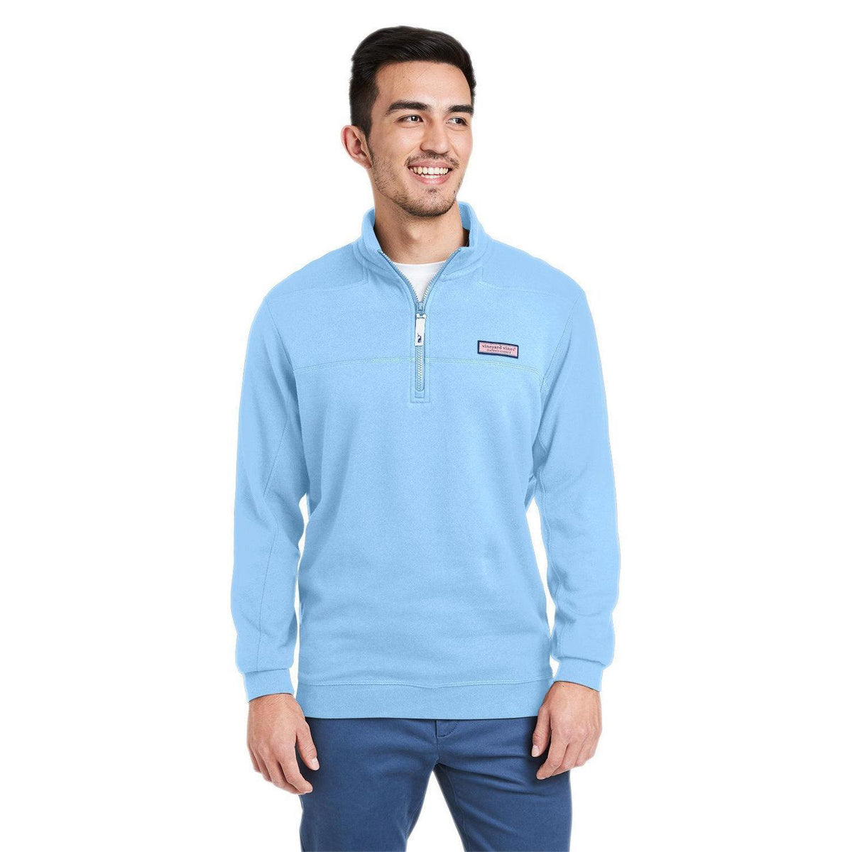 no-logo  Vineyard Vines Collegiate Shep Shirt-Knits and Layering-Vineyard Vines-Jake Blue-S-Thread Logic