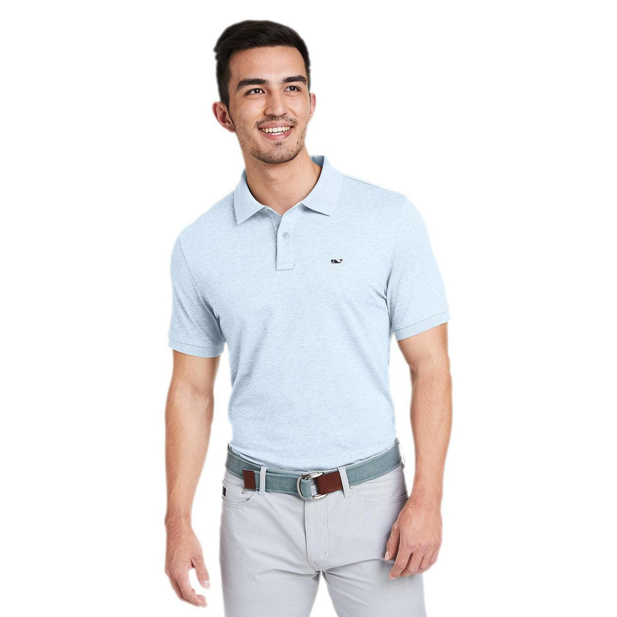 no-logo  Vineyard Vines Edgartown Pique Polo-Polos-Vineyard Vines-Jake Blue-S-Thread Logic