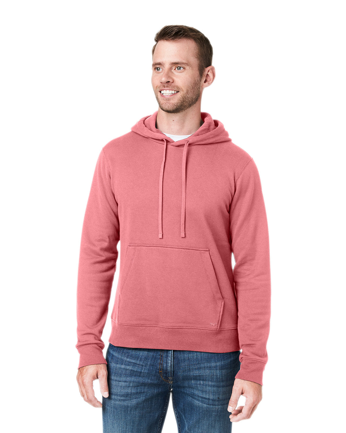  Vineyard Vines Hooded Sweatshirt-Sweatshirts | Fleece-Vineyard Vines-Jetty Red-XS-Thread Logic