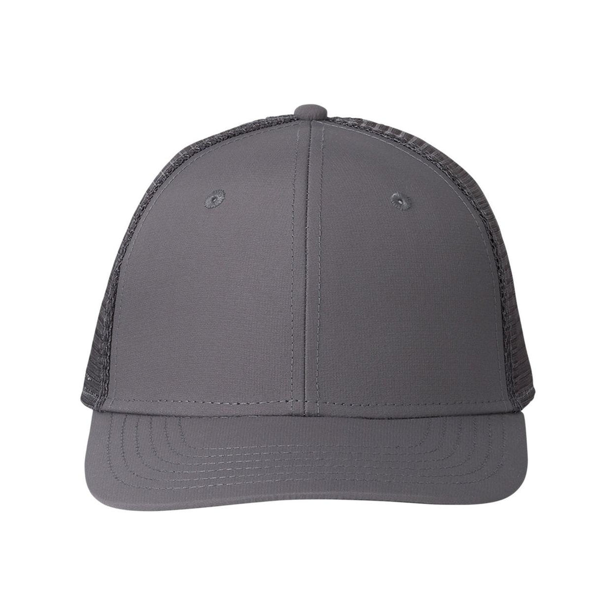 no-logo Vineyard Vines Performance Trucker Hat-Headwear-Vineyard Vines-Gray Harbor-OSFA-Thread Logic 