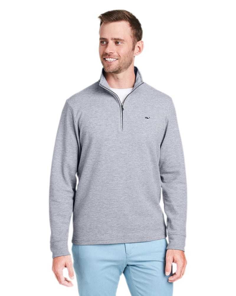  Vineyard Vines Saltwater Quarter-Zip Pullover-Knits and Layering-Vineyard Vines-Blue-S-Thread Logic