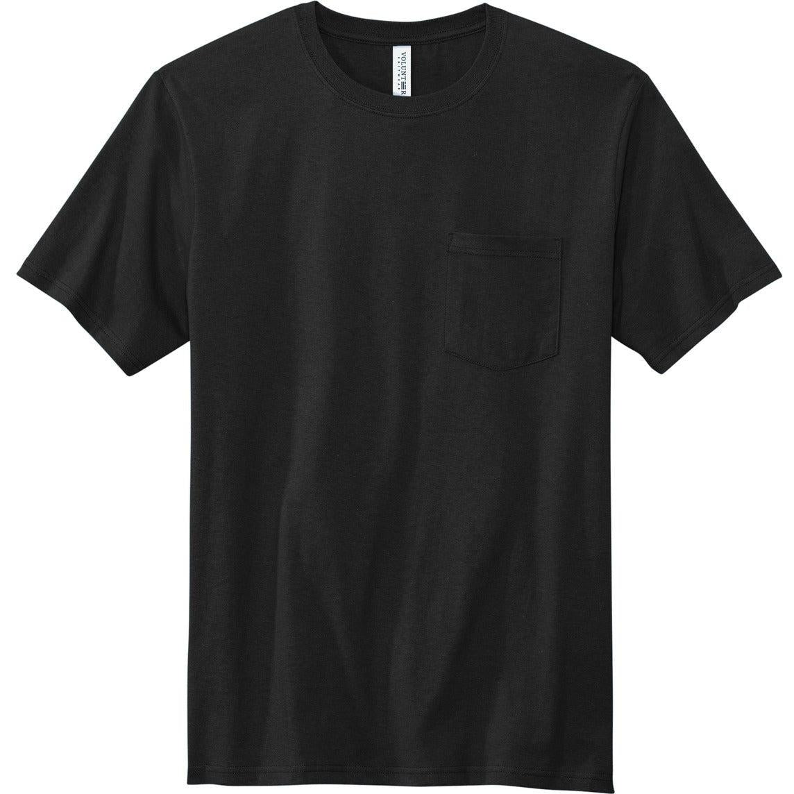 no-logo Volunteer Knitwear All-American Pocket Tee