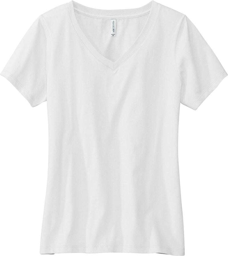 Volunteer Knitwear Ladies Daily V-Neck Tee