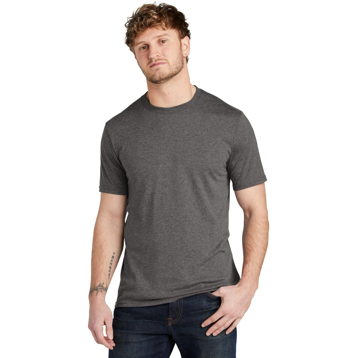no-logo Volunteer Knitwear Tri Tee-Regular-Volunteer Knitwear-Thread Logic
