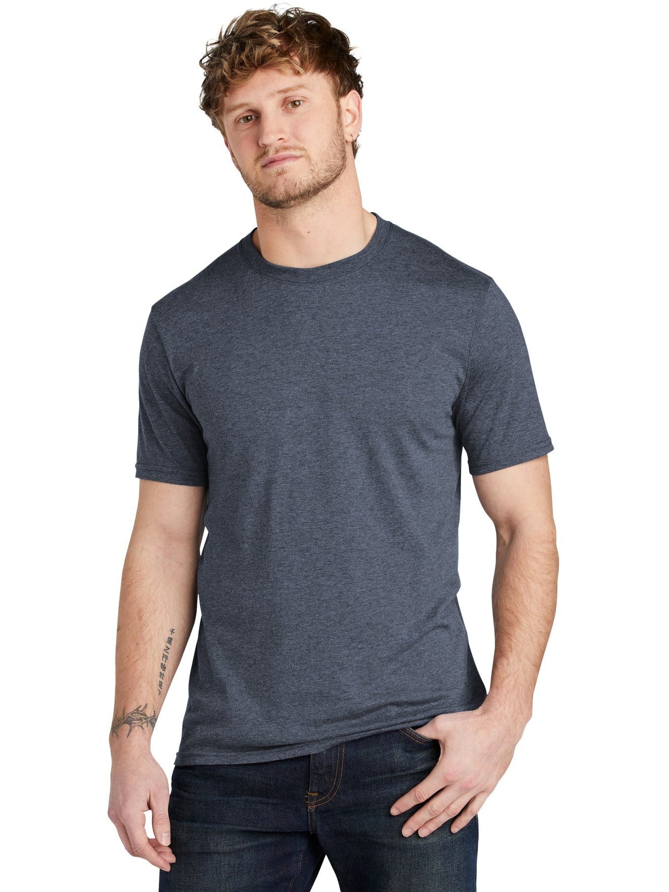 no-logo Volunteer Knitwear Tri Tee-Regular-Volunteer Knitwear-Thread Logic