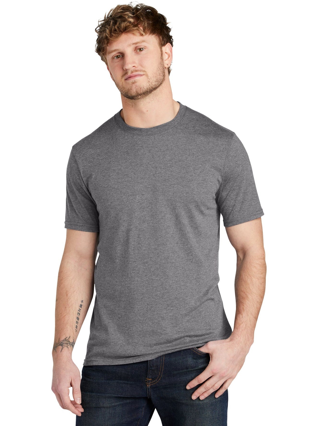 no-logo Volunteer Knitwear Tri Tee-Regular-Volunteer Knitwear-Thread Logic