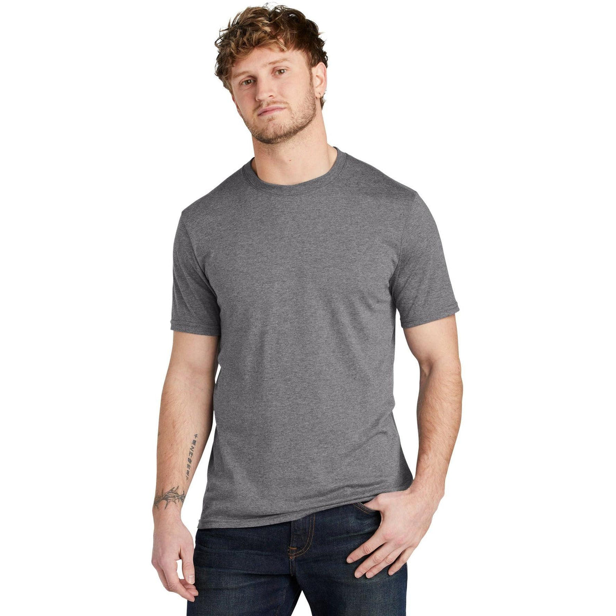 no-logo Volunteer Knitwear Tri Tee-Regular-Volunteer Knitwear-Thread Logic