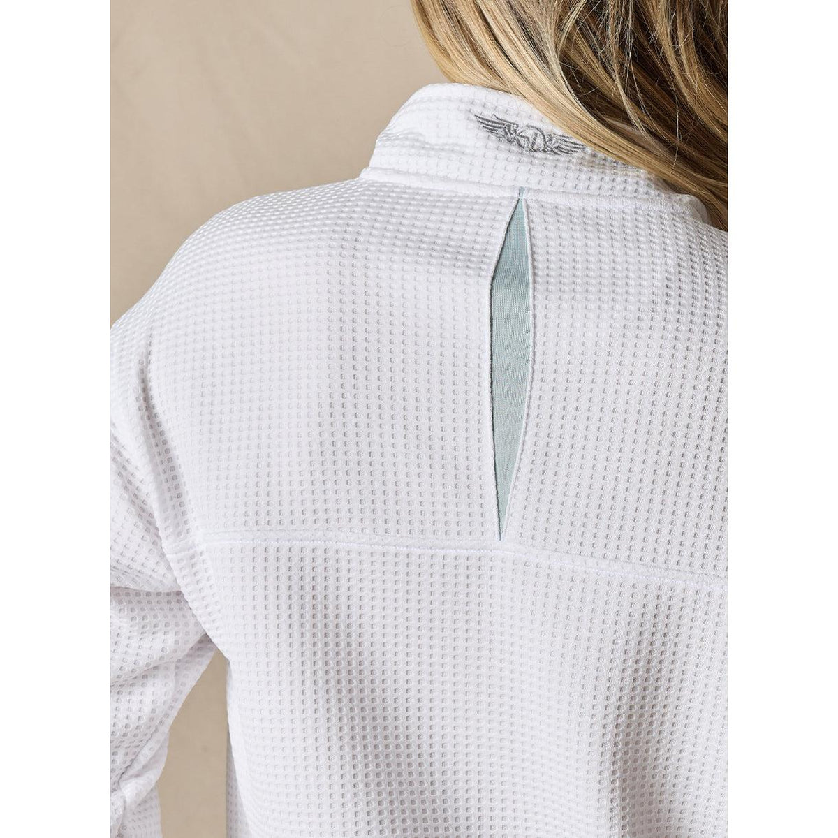 no-logo Straight Down Ladies Opal Quarter Zip-Quarter Zips-Straight Down-Thread Logic