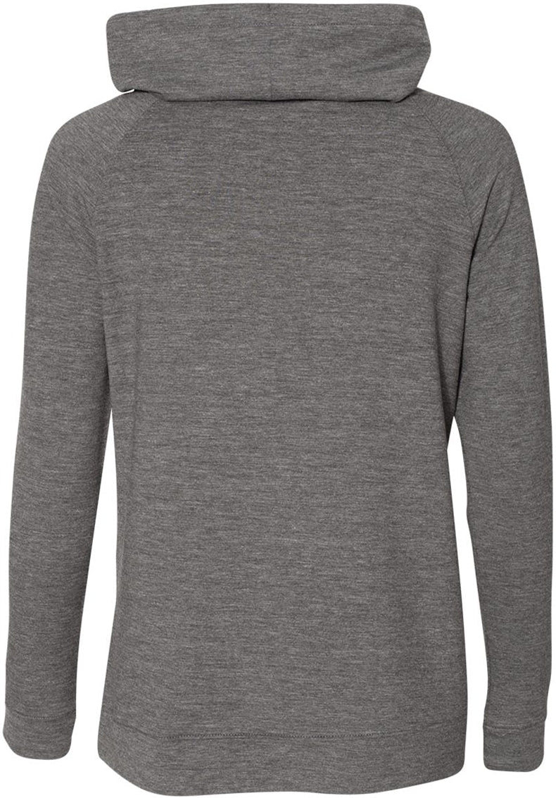 no-logo Weatherproof Ladies Heat Last Fleece Faux Cashmere Funnel Neck Sweatshirt-Ladies Layering-Weatherproof-Thread Logic