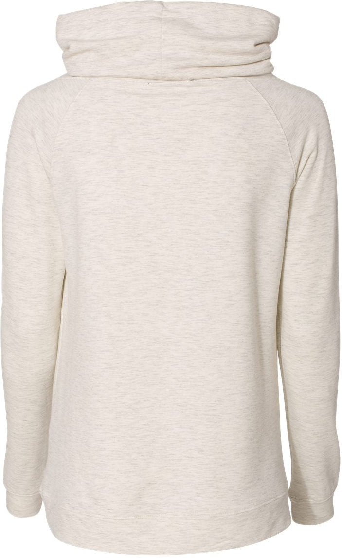 no-logo Weatherproof Ladies Heat Last Fleece Faux Cashmere Funnel Neck Sweatshirt-Ladies Layering-Weatherproof-Thread Logic