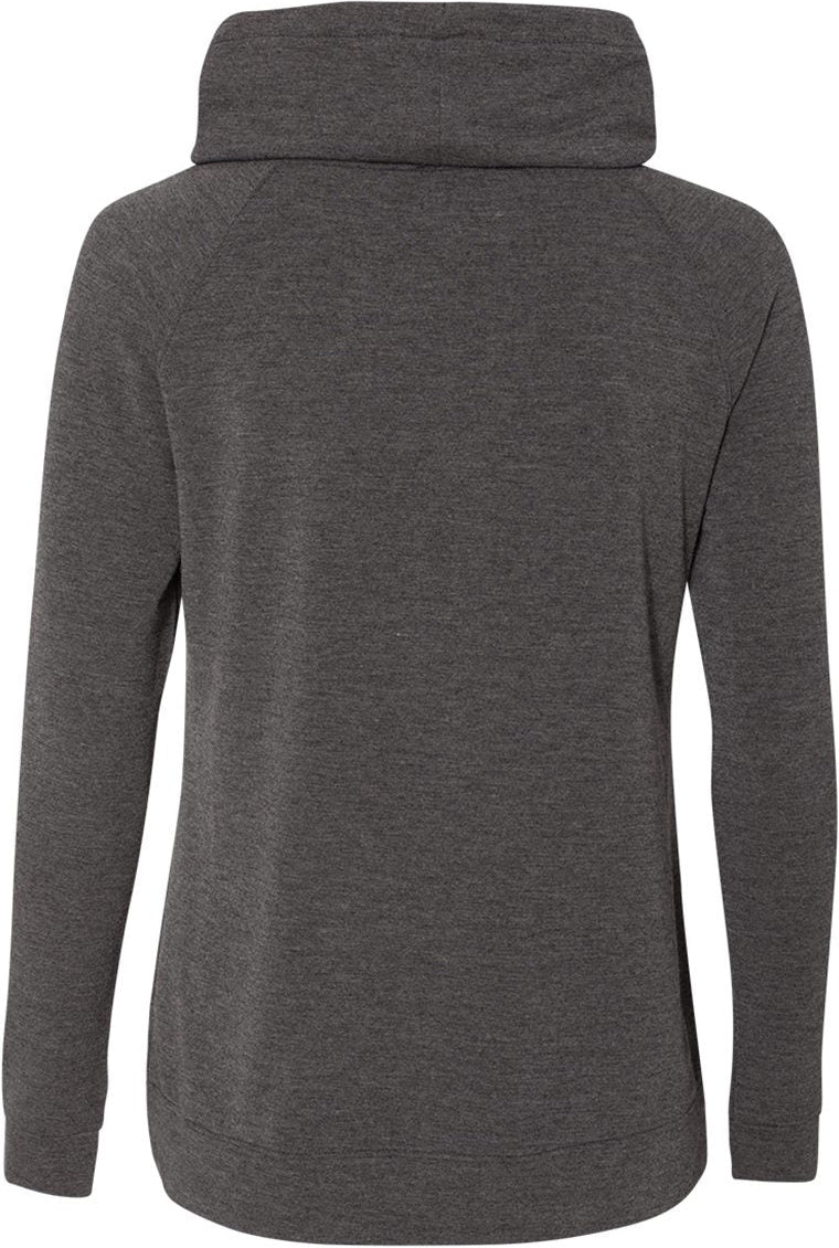 no-logo Weatherproof Ladies Heat Last Fleece Faux Cashmere Funnel Neck Sweatshirt-Ladies Layering-Weatherproof-Thread Logic