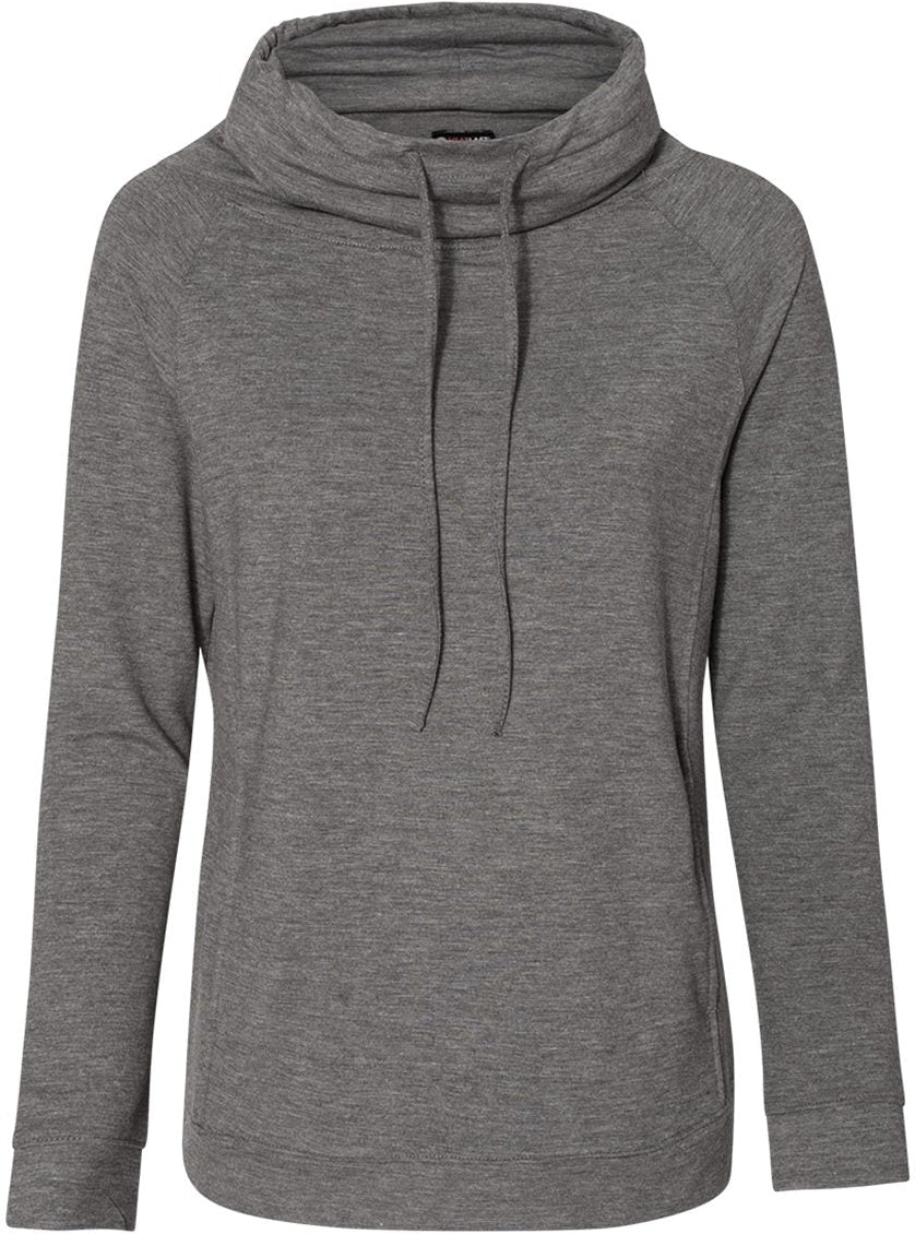 Weatherproof Ladies Heat Last Fleece Faux Cashmere Funnel Neck Sweatshirt