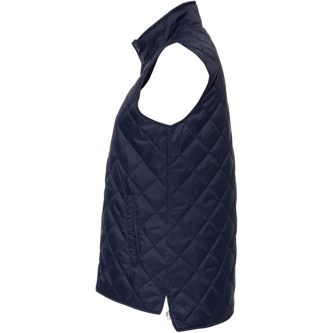 no-logo Weatherproof Ladies Vintage Diamond Quilted Vest-Outerwear-Weatherproof-Thread Logic