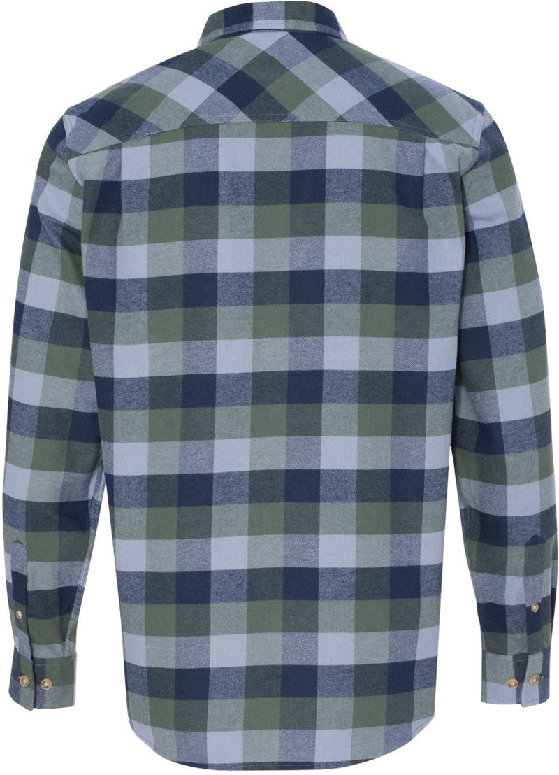 no-logo Weatherproof Vintage Brushed Flannel Long Sleeve Shirt -Men's Dress Shirts-Weatherproof-Thread Logic
