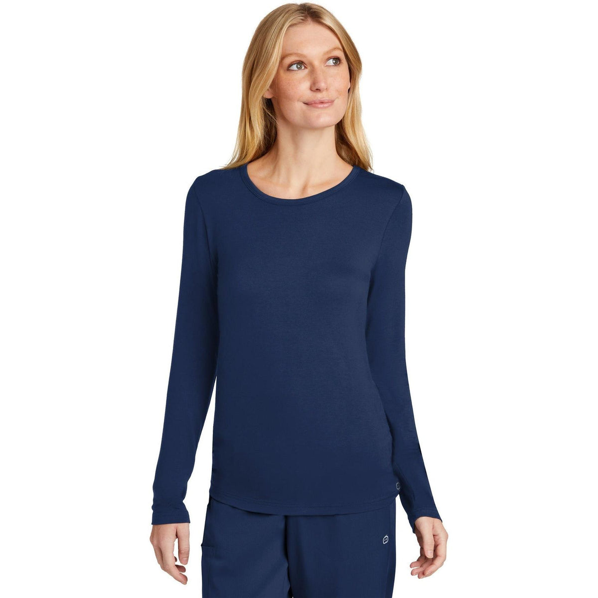 no-logo WonderWink Ladies Long Sleeve Layer Tee-Regular-Wonderwink-Thread Logic