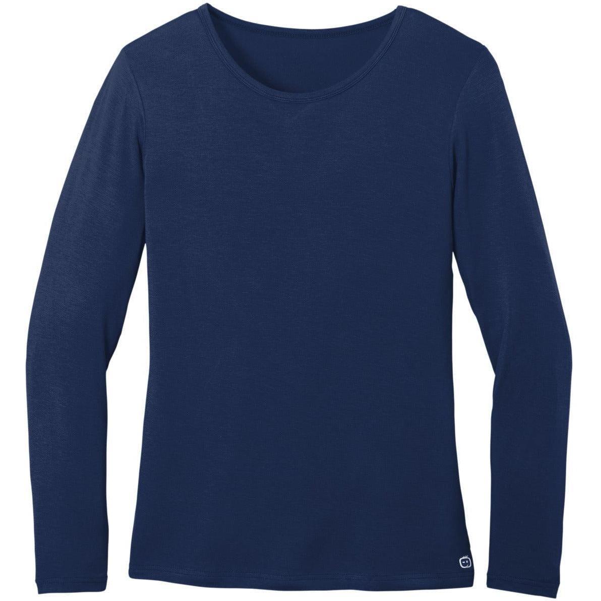 no-logo WonderWink Ladies Long Sleeve Layer Tee
