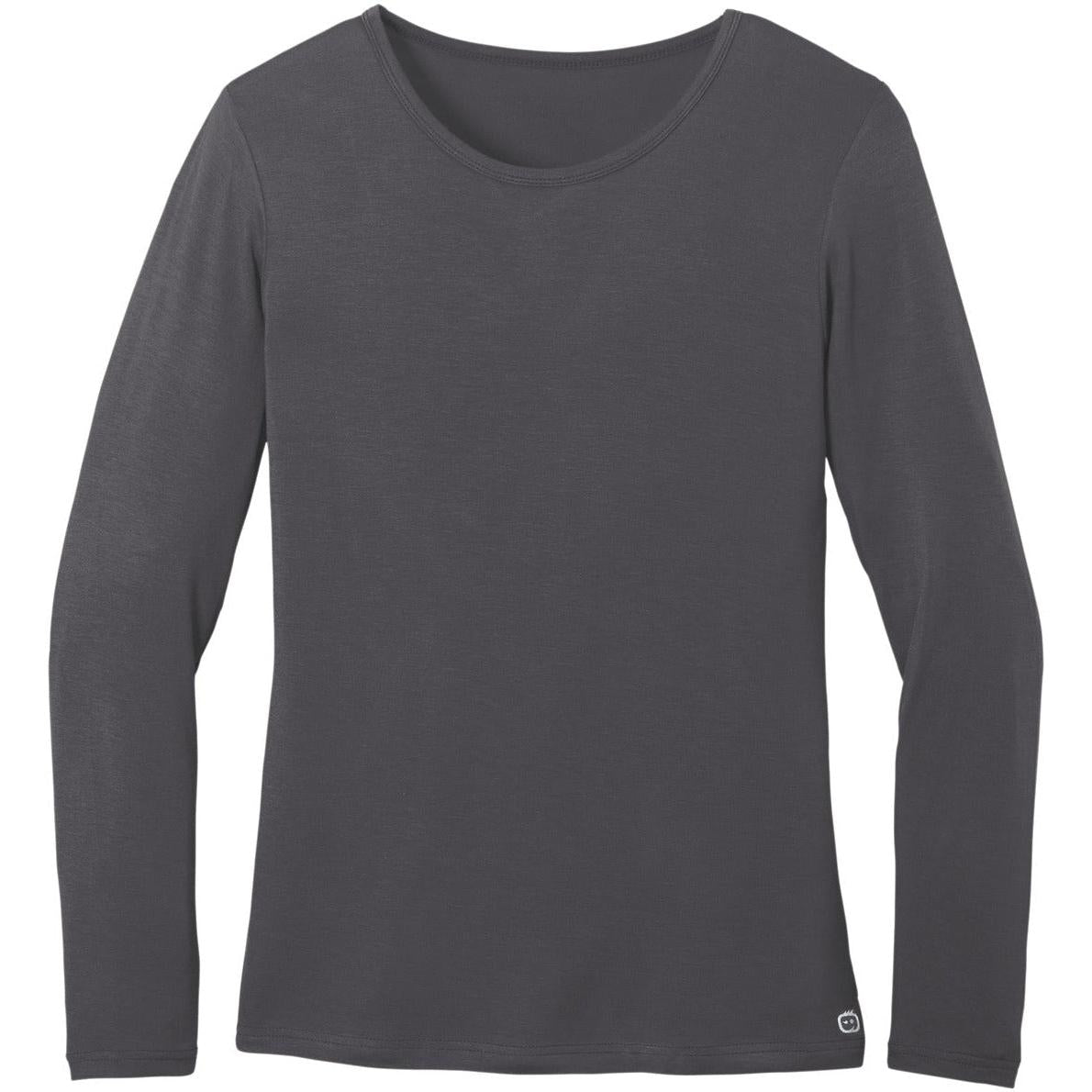 no-logo WonderWink Ladies Long Sleeve Layer Tee