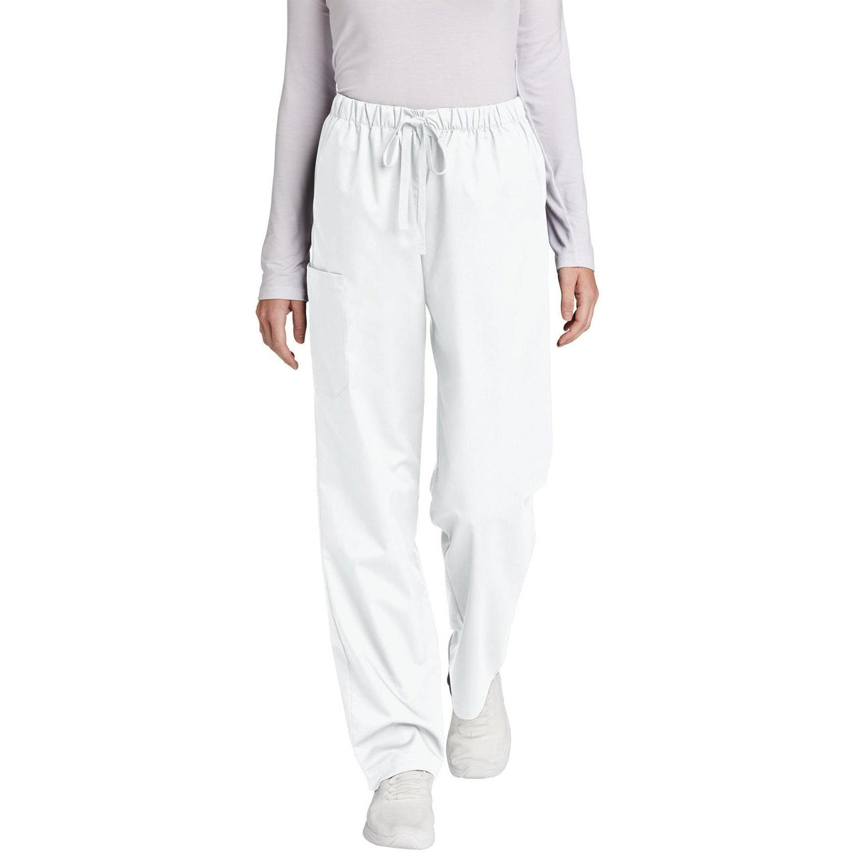 no-logo WonderWink Ladies Petite WorkFlex Cargo Pant - SOLD BLANK-Regular-Wonderwink-Thread Logic