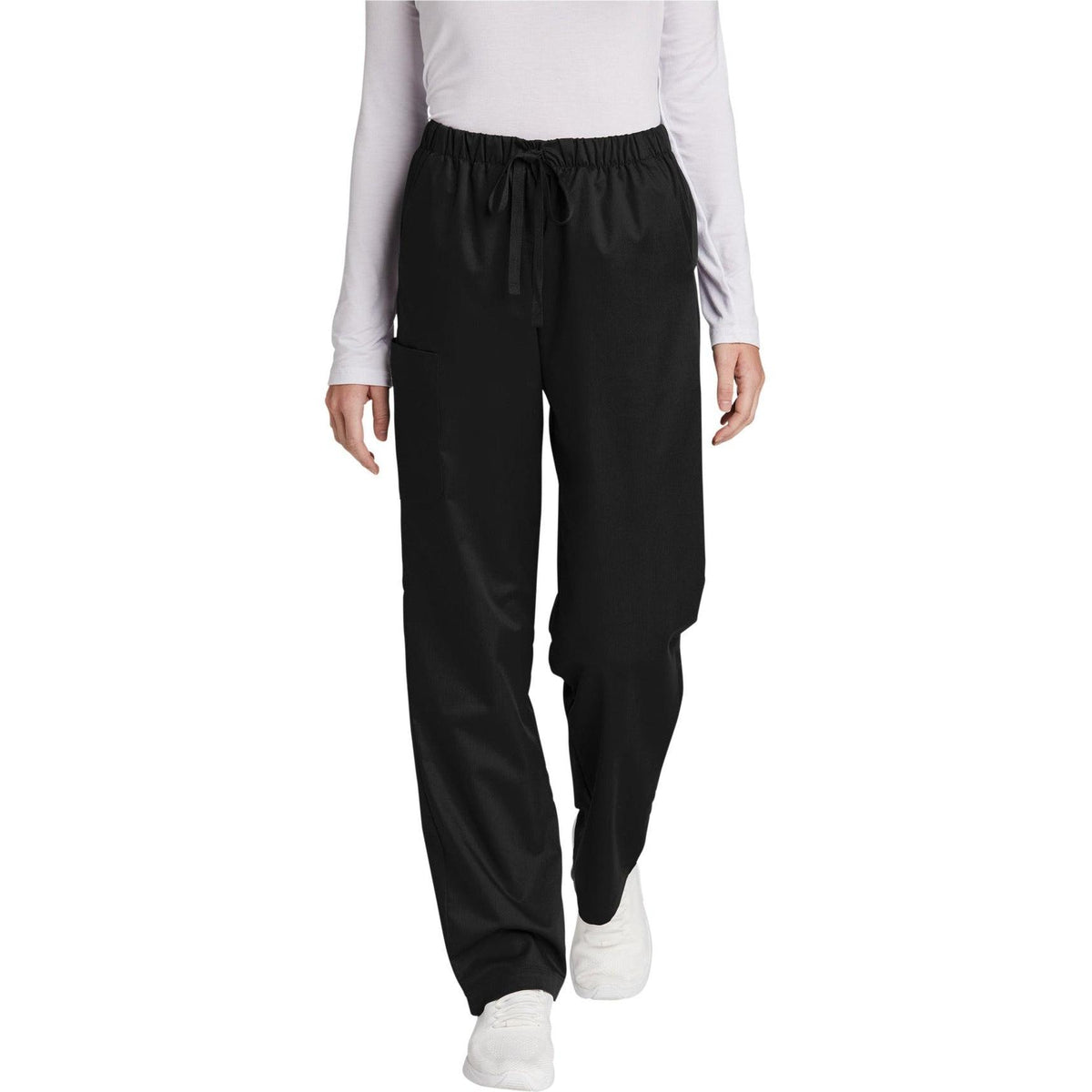 no-logo WonderWink Ladies Petite WorkFlex Cargo Pant - SOLD BLANK-Regular-Wonderwink-Thread Logic