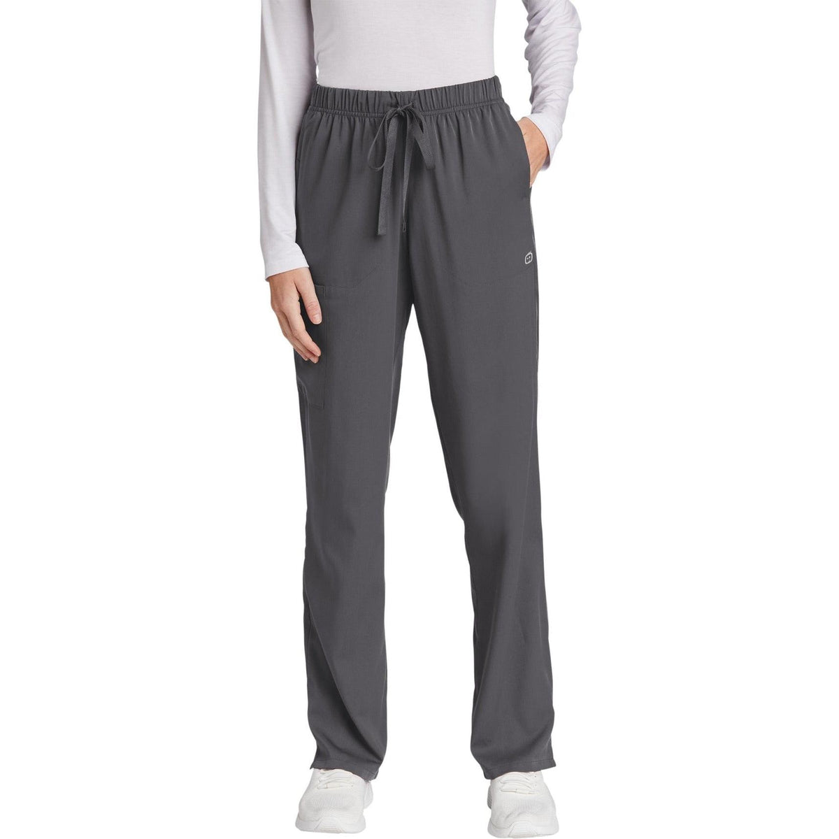 no-logo WonderWink Ladies Premiere Flex Cargo Pant - SOLD BLANK-Regular-Wonderwink-Thread Logic