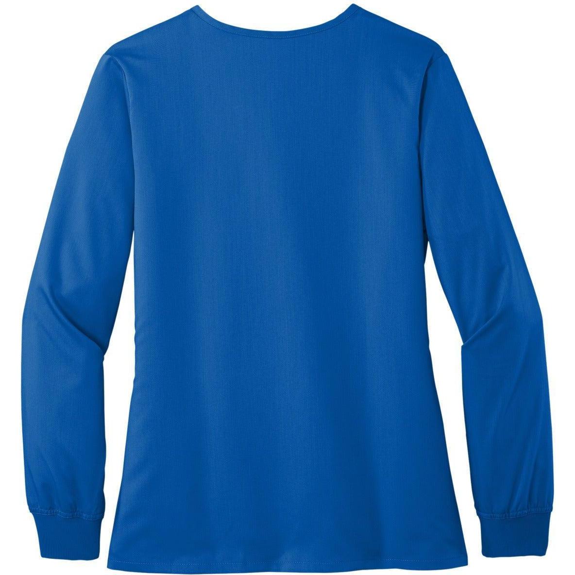no-logo WonderWink Ladies Premiere Flex Full-Zip Scrub Jacket-Regular-Wonderwink-Thread Logic