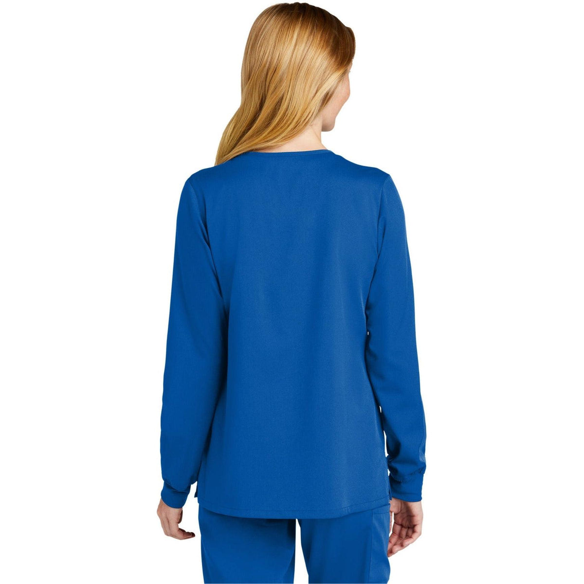 no-logo WonderWink Ladies Premiere Flex Full-Zip Scrub Jacket-Regular-Wonderwink-Thread Logic