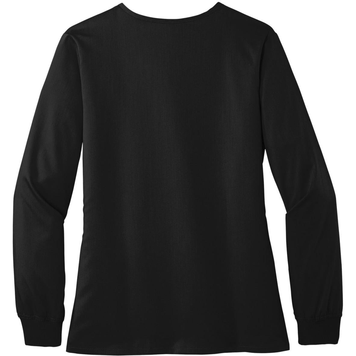 no-logo WonderWink Ladies Premiere Flex Full-Zip Scrub Jacket-Regular-Wonderwink-Thread Logic
