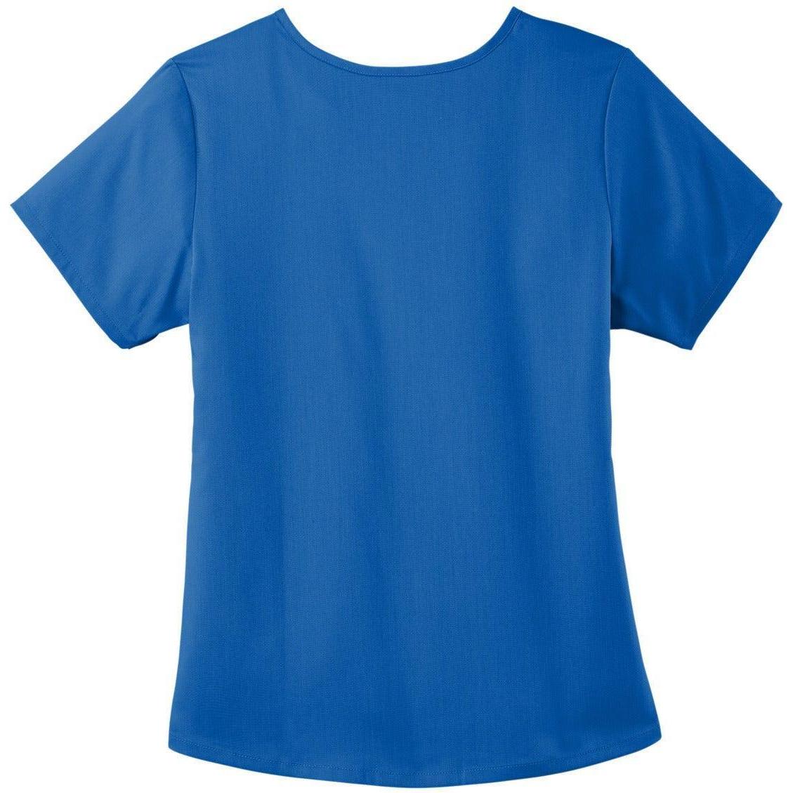 no-logo WonderWink Ladies Premiere Flex Mock Wrap Top-Regular-Wonderwink-Thread Logic