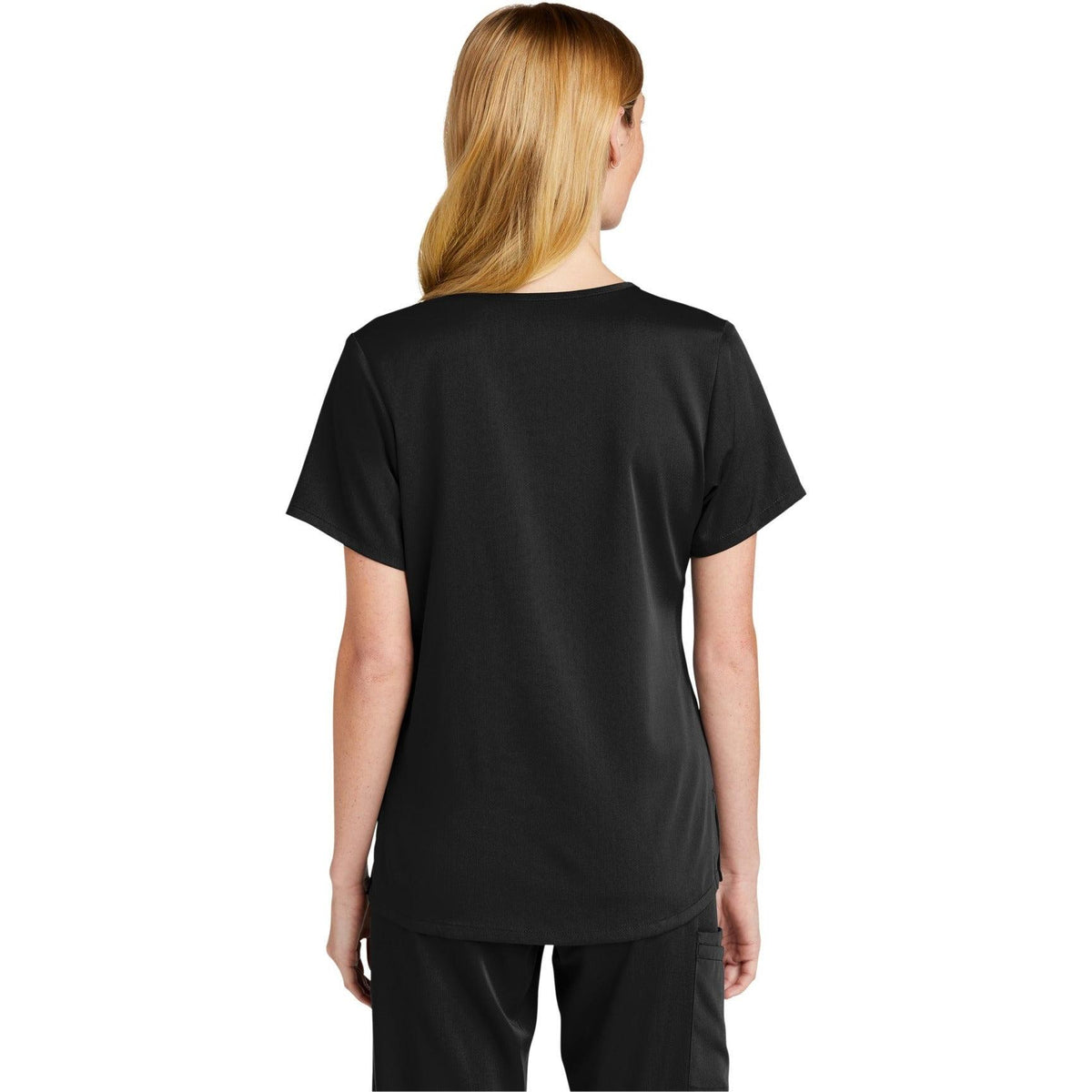 no-logo WonderWink Ladies Premiere Flex Mock Wrap Top-Regular-Wonderwink-Thread Logic