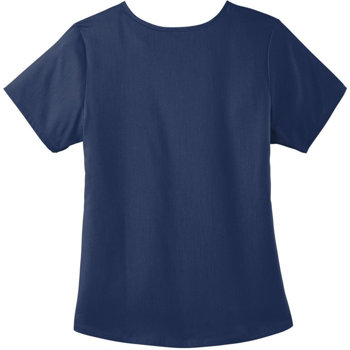no-logo WonderWink Ladies Premiere Flex Mock Wrap Top-Regular-Wonderwink-Thread Logic