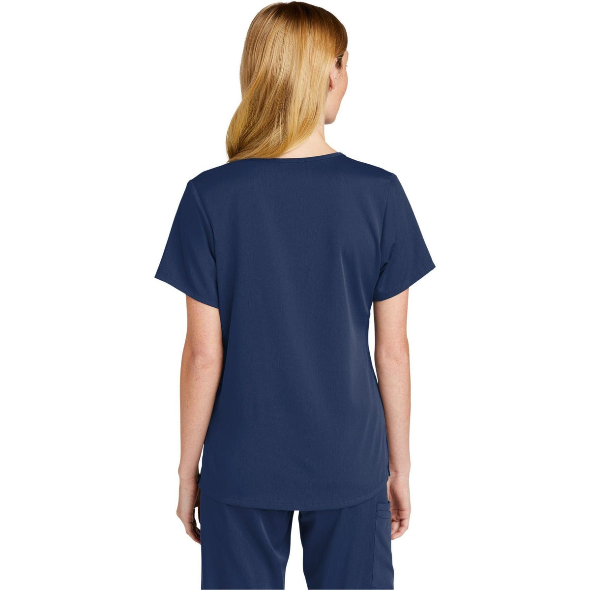 no-logo WonderWink Ladies Premiere Flex Mock Wrap Top-Regular-Wonderwink-Thread Logic