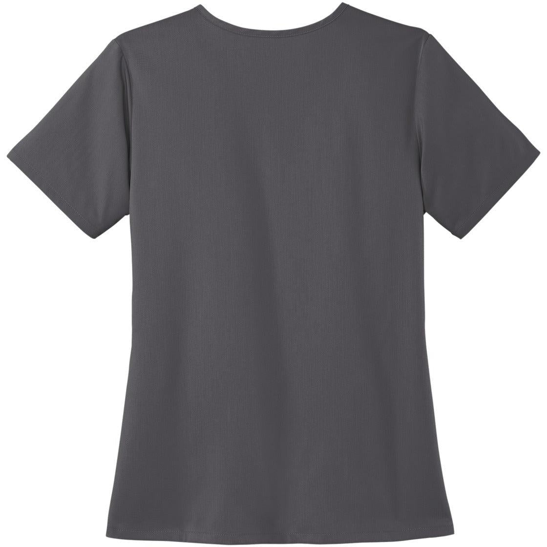 no-logo WonderWink Ladies Premiere Flex V-Neck Top-Regular-Wonderwink-Thread Logic