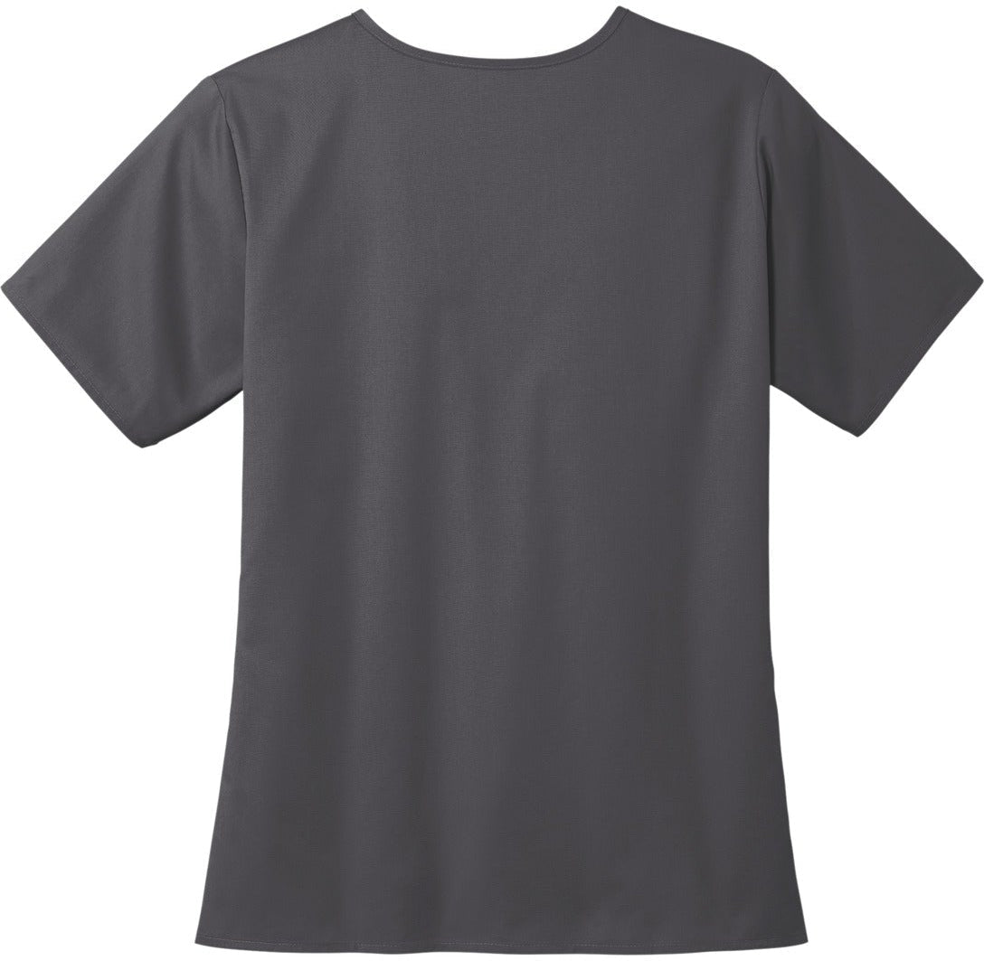 no-logo WonderWink Ladies WorkFlex V-Neck Top-Regular-Wonderwink-Thread Logic