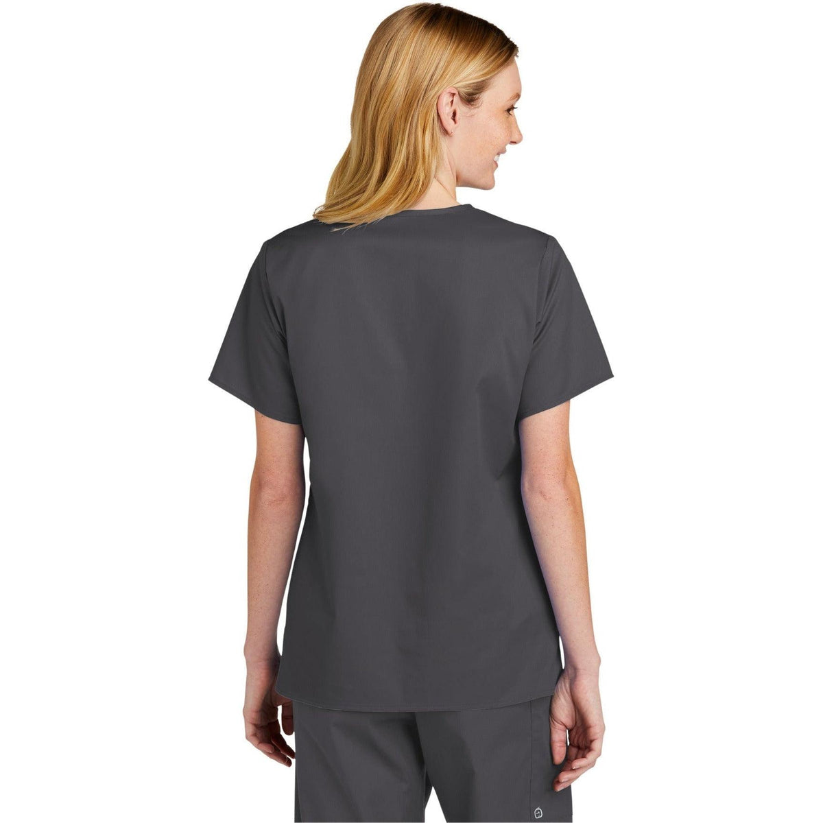 no-logo WonderWink Ladies WorkFlex V-Neck Top-Regular-Wonderwink-Thread Logic