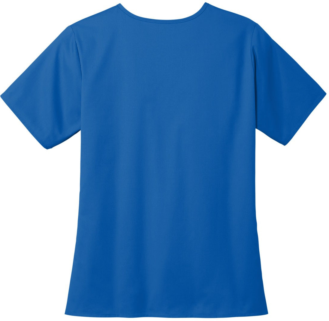 no-logo WonderWink Ladies WorkFlex V-Neck Top-Regular-Wonderwink-Thread Logic
