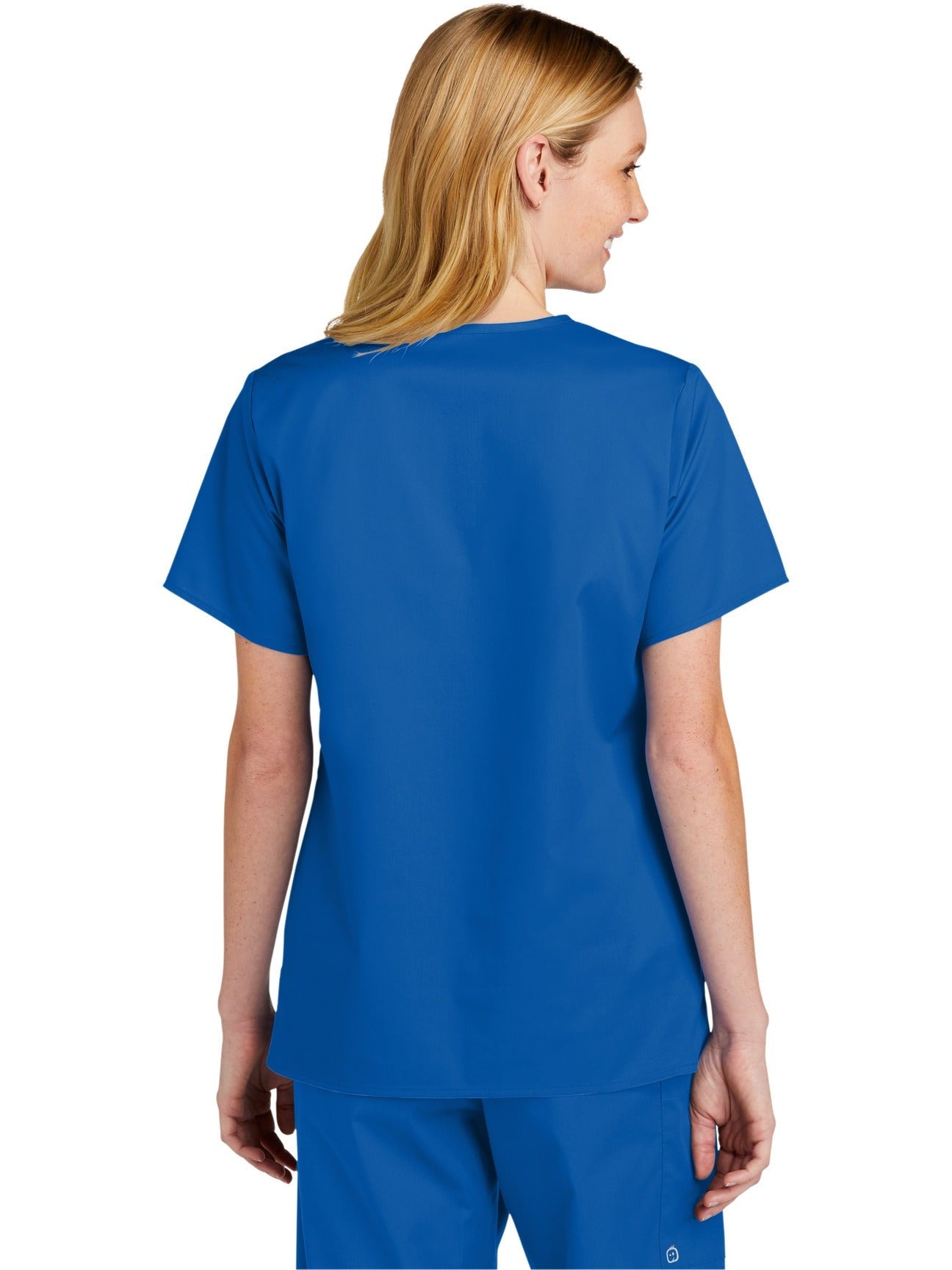 no-logo WonderWink Ladies WorkFlex V-Neck Top-Regular-Wonderwink-Thread Logic